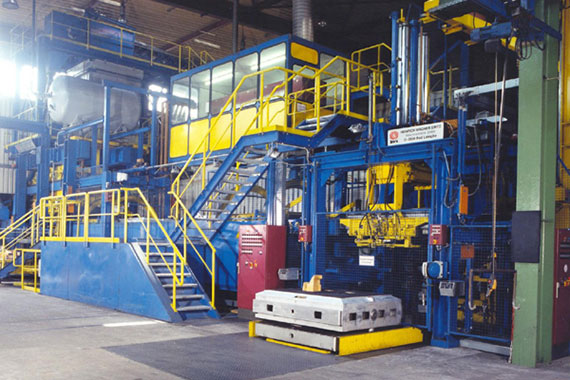 Оформление промышленного оборудования для завода промышленного литья